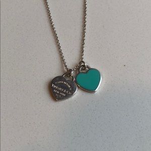 Tiffany & Co. Mini Double Heart Tag Pendant